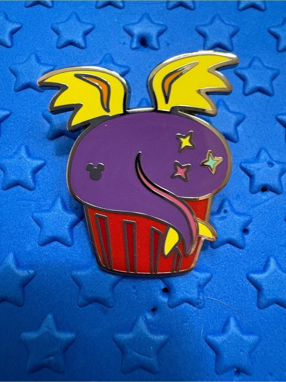 Disney Figment Cupcake Chaser Hidden Disney Pin Purple & Red